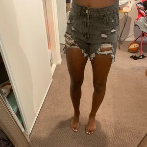 PLT DENIM SHORTS